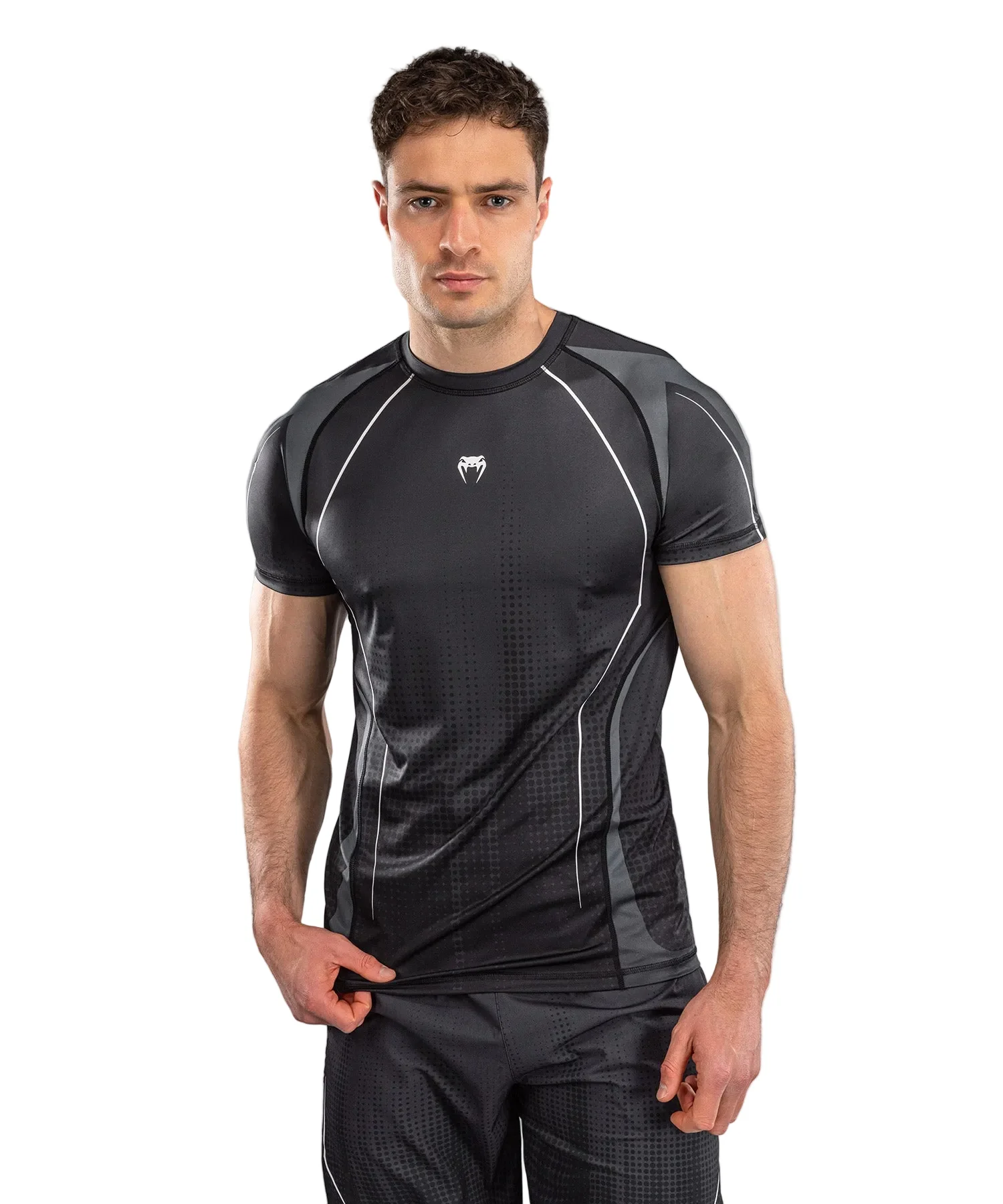 Venum Stealth Dry-Tech T-Shirt Zwart/Wit