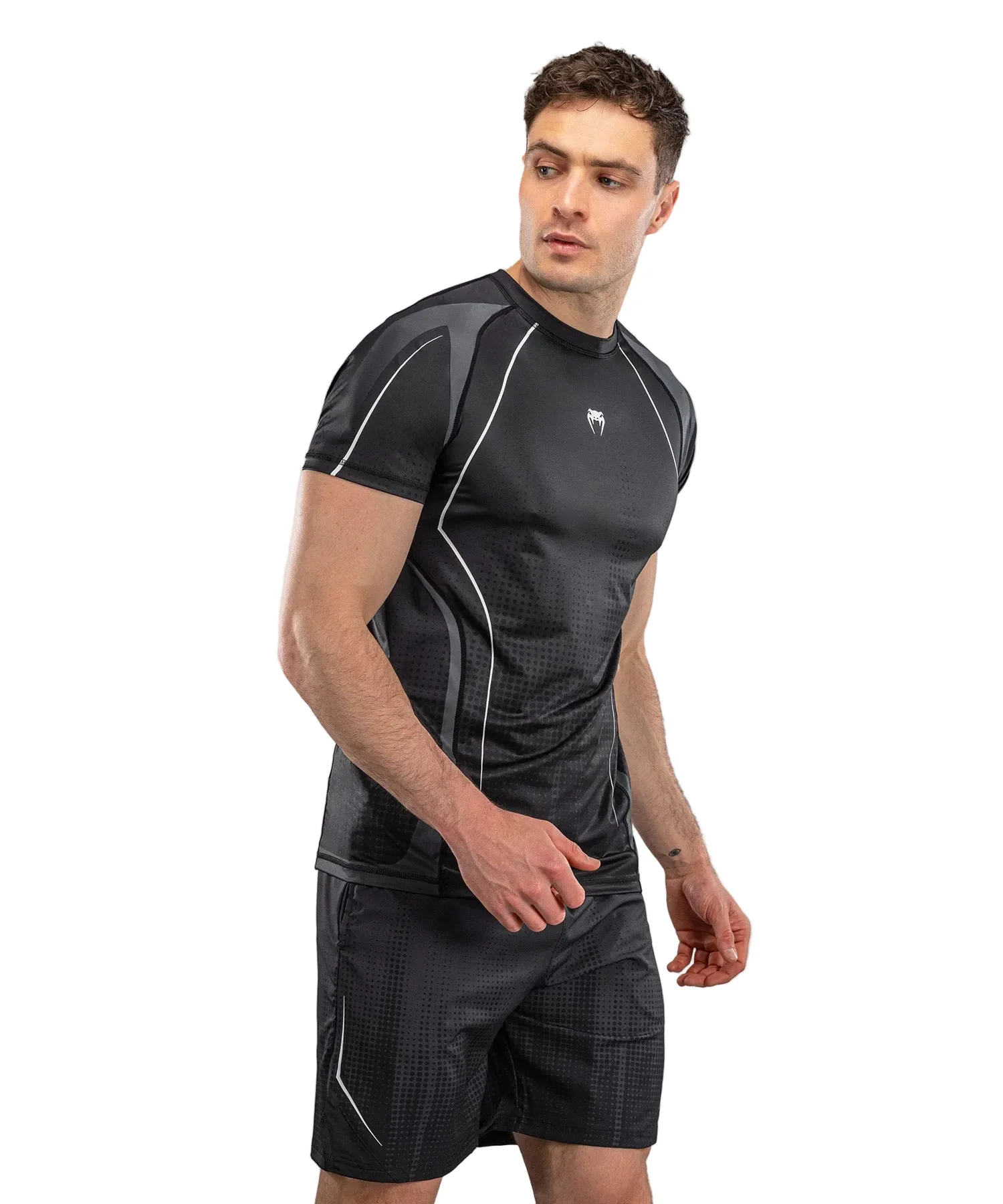 Venum Stealth Dry-Tech T-Shirt Zwart/Wit - Image 2