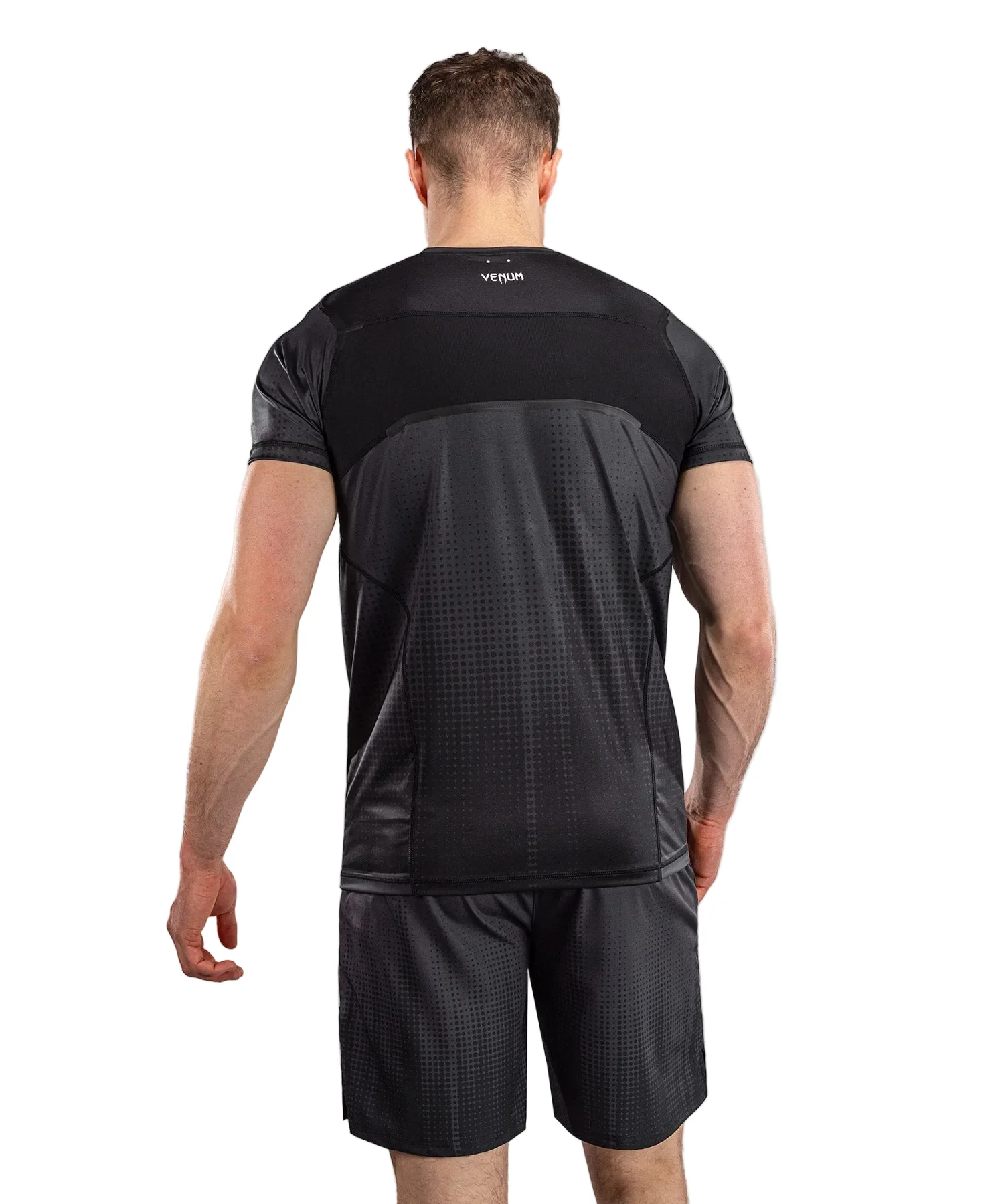 Venum Stealth Dry-Tech T-Shirt Zwart/Wit - Image 4