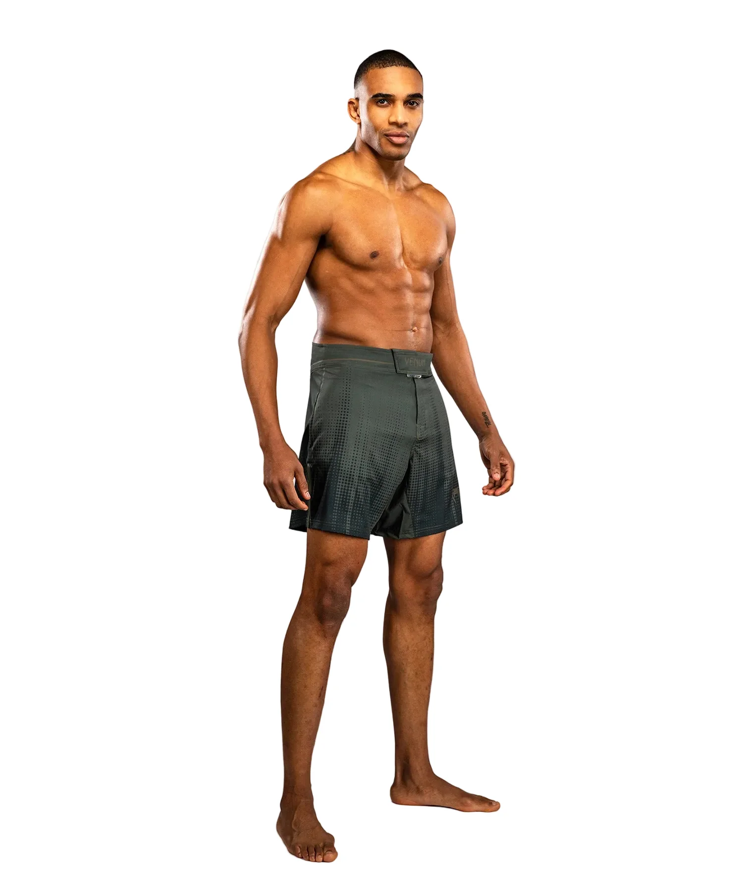 Venum Stealth Fightshort Khaki/Groen - Image 2