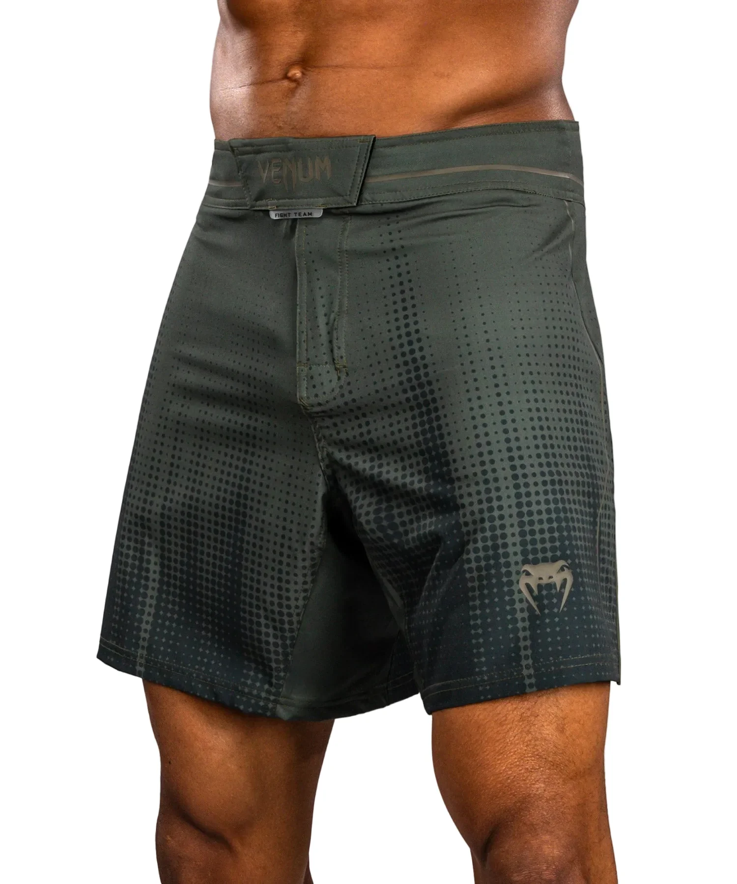 Venum Stealth Fightshort Khaki/Groen - Image 4