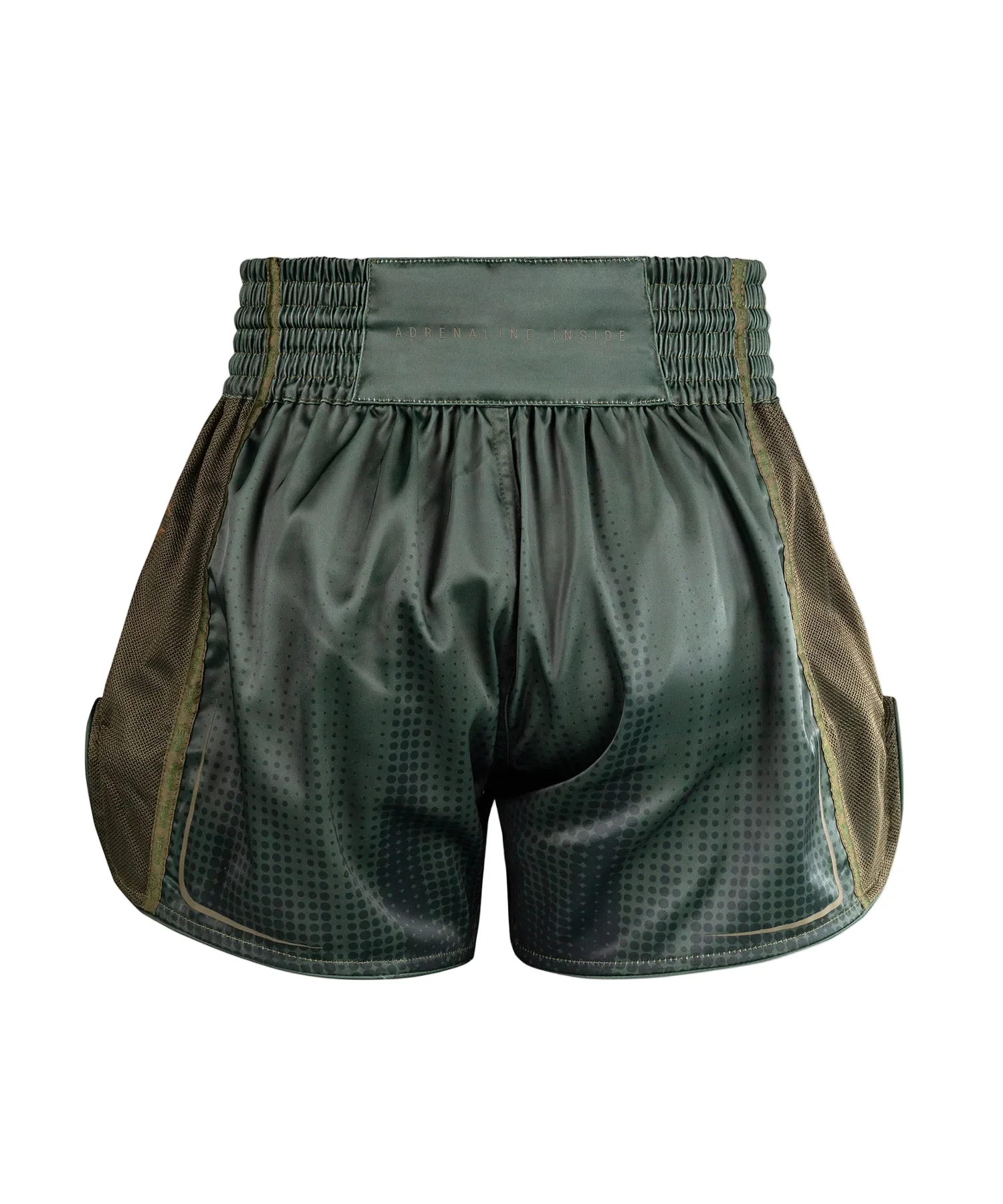 Venum Stealth Muay Thai Short Khaki/Groen - Image 3