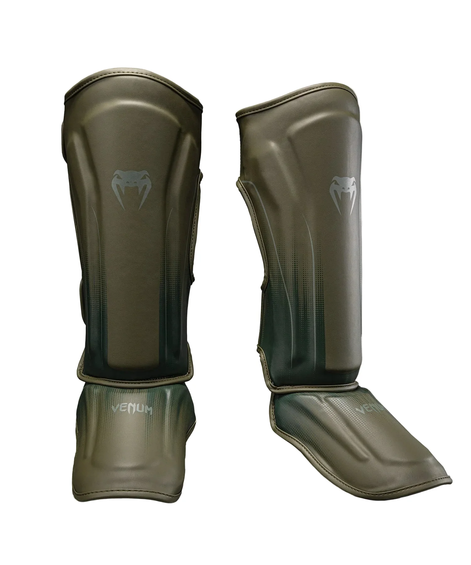 Venum Stealth Scheenbeschermers Khaki/Groen - Image 2