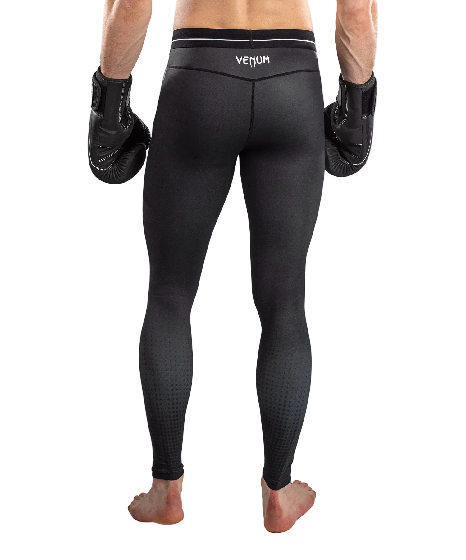 Venum Stealth Spats Zwart/Wit - Image 4