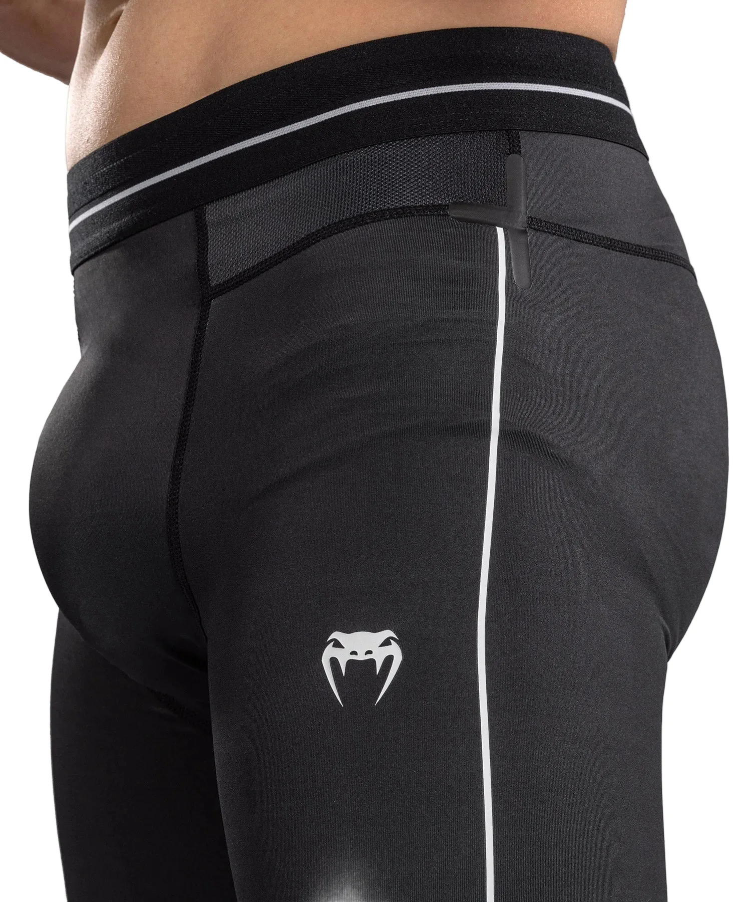 Venum Stealth Spats Zwart/Wit - Image 6