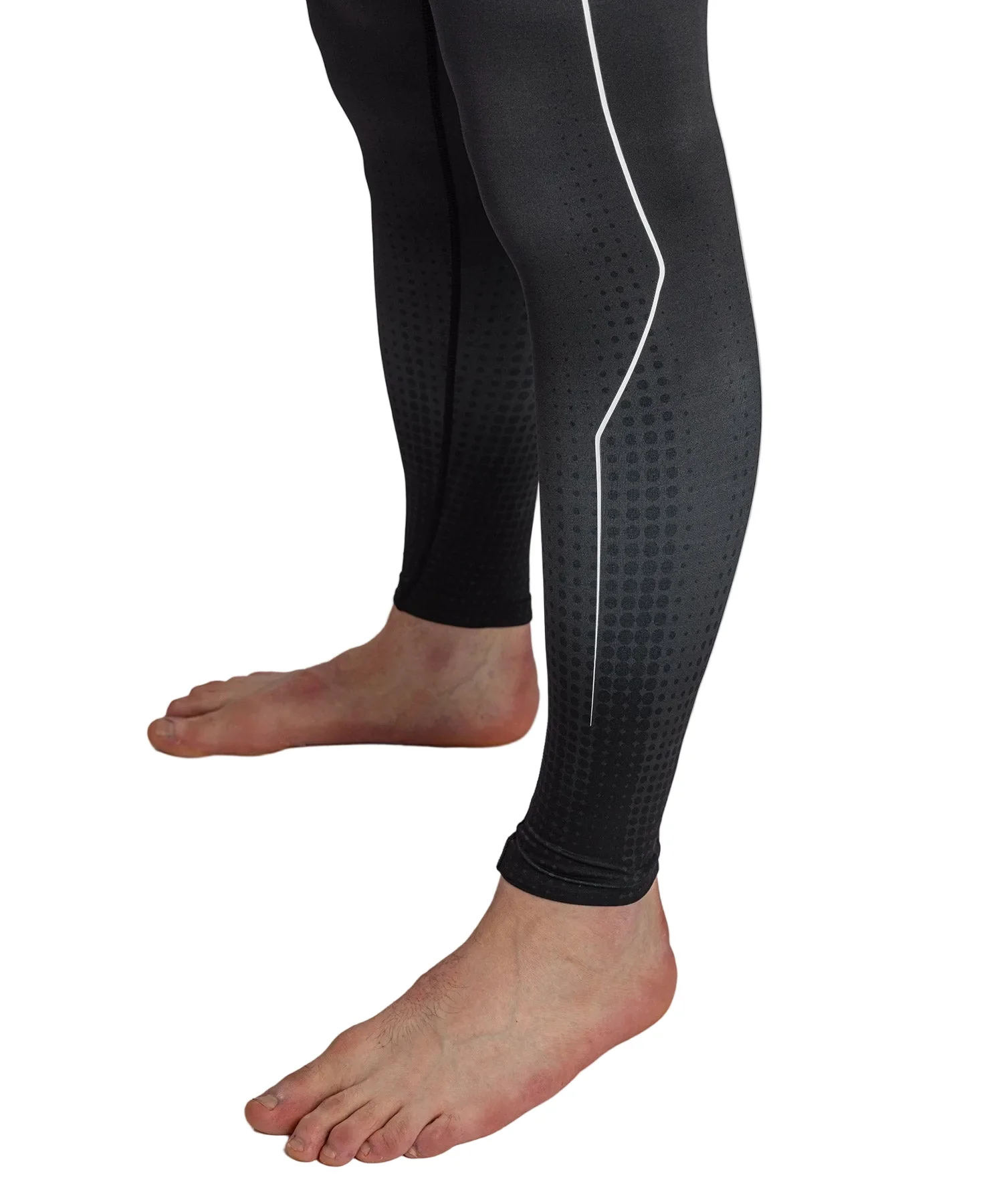 Venum Stealth Spats Zwart/Wit - Image 7