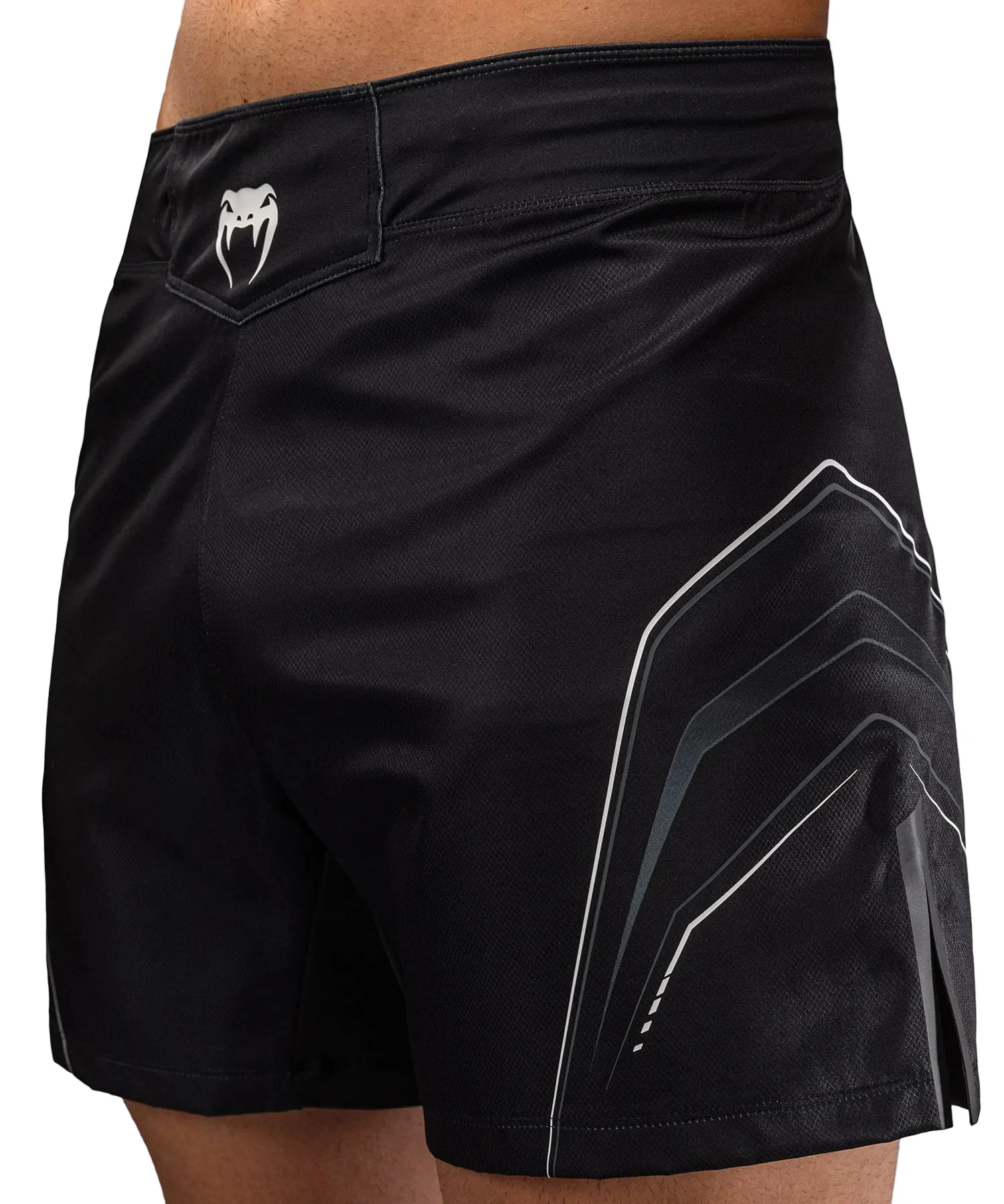 Venum Streamline Fightshort Zwart/Wit - Image 5