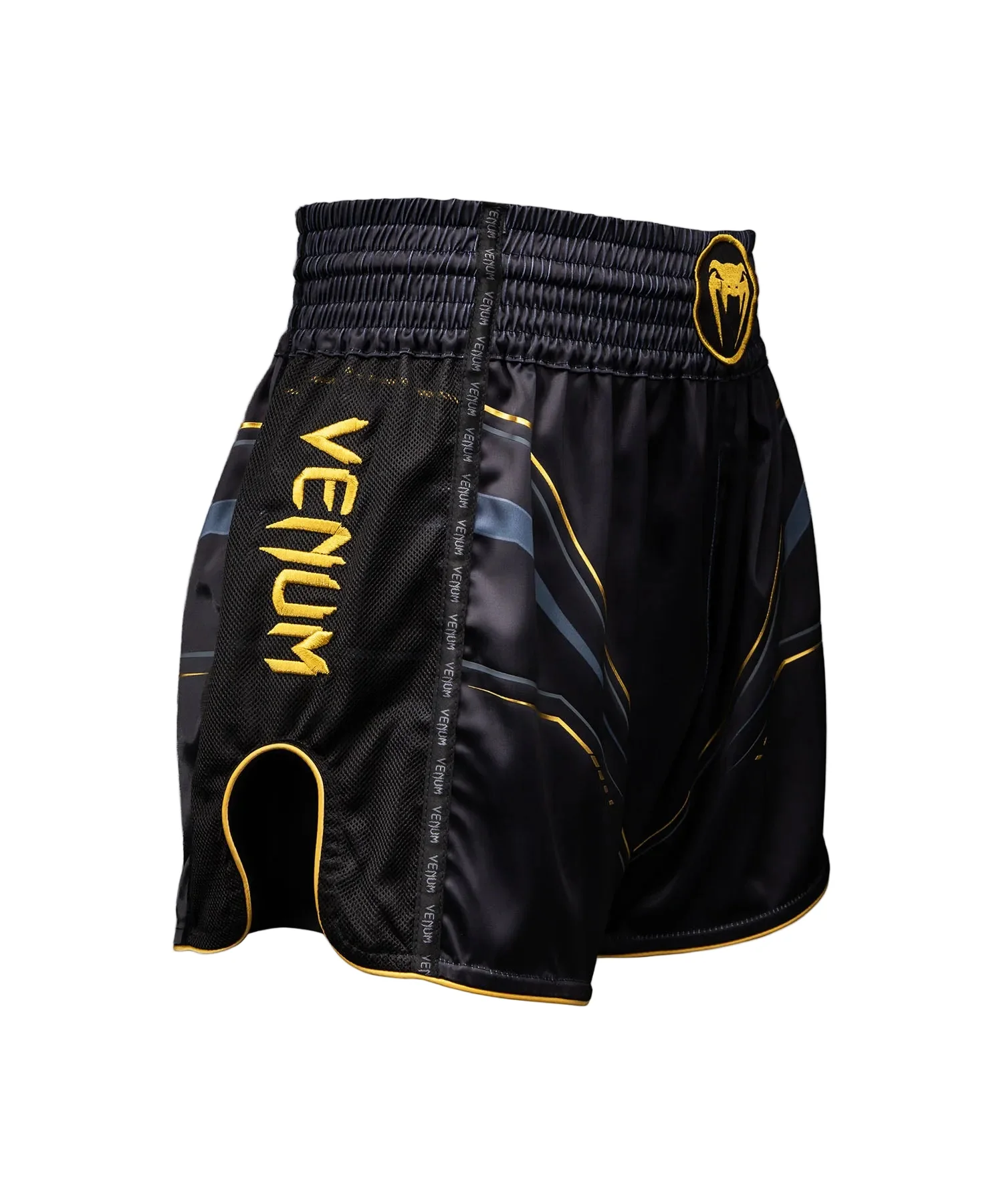 Venum Streamline Muay Thai Short Zwart/Goud - Image 3