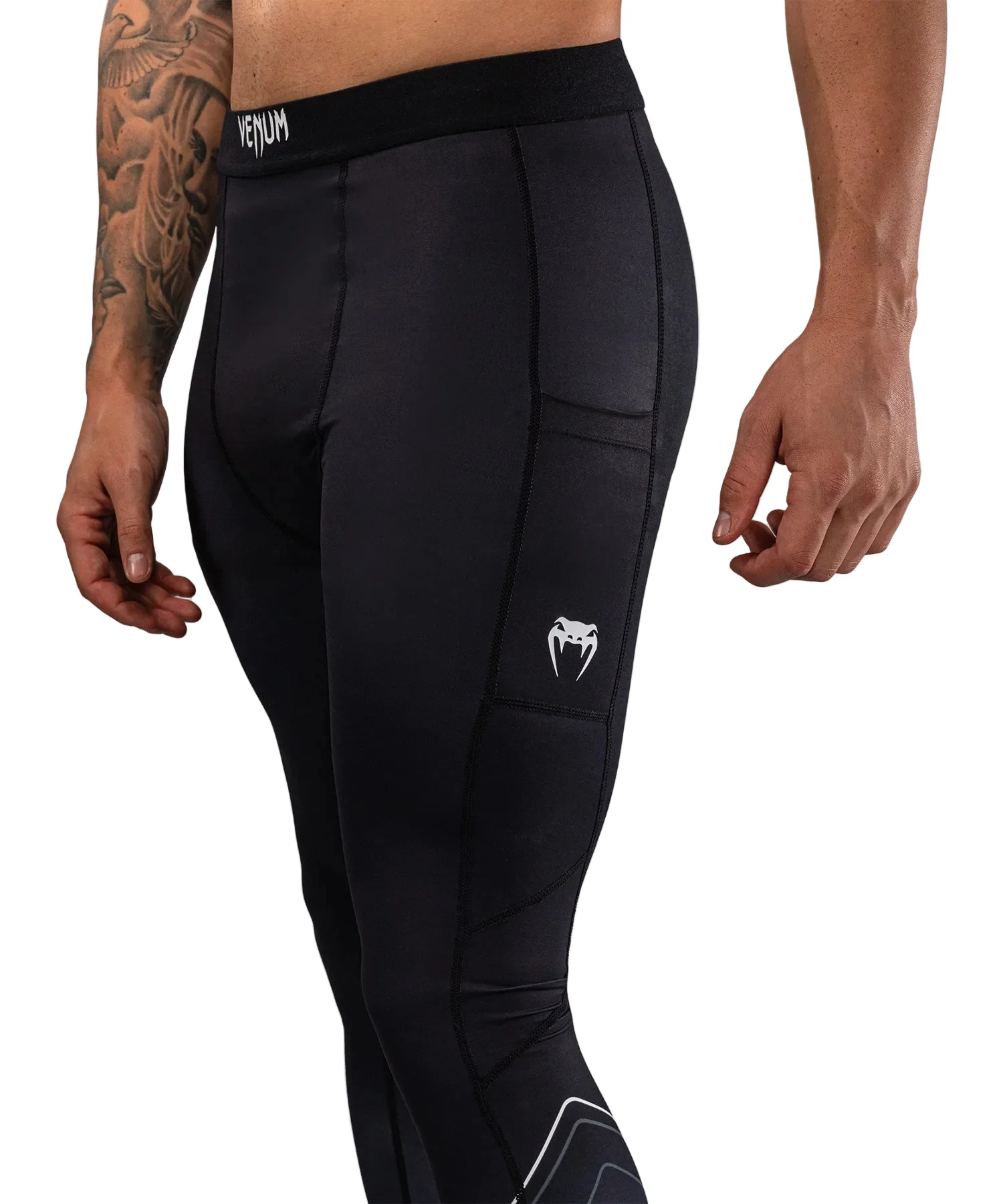 Venum Streamline Spats Zwart/Wit - Image 6