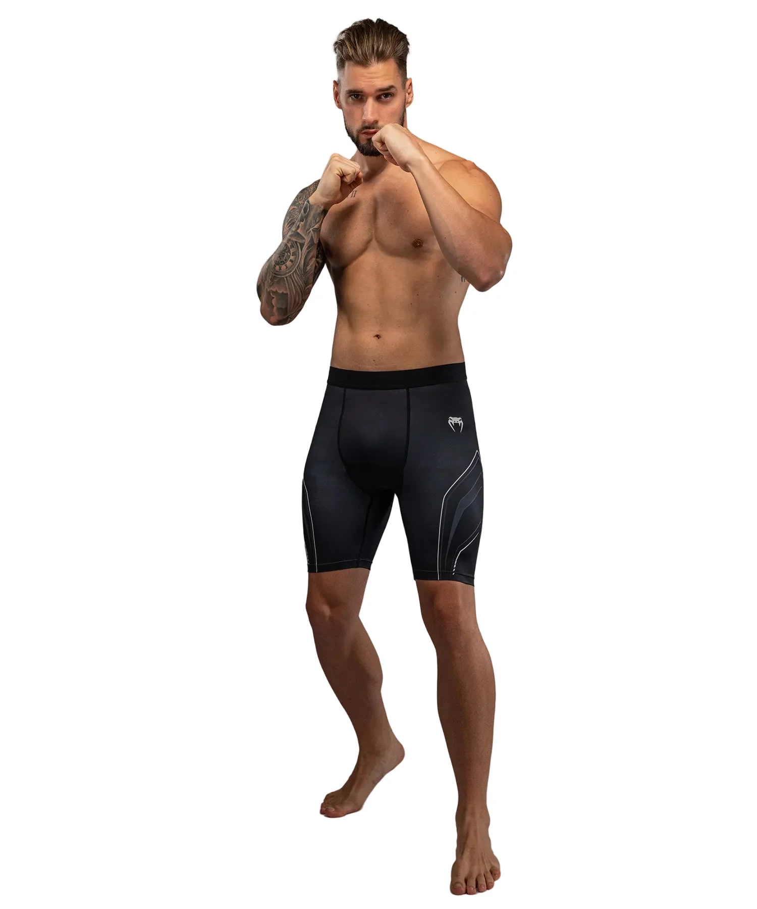Venum Streamline Vale Tudo Short Zwart/Wit - Image 2
