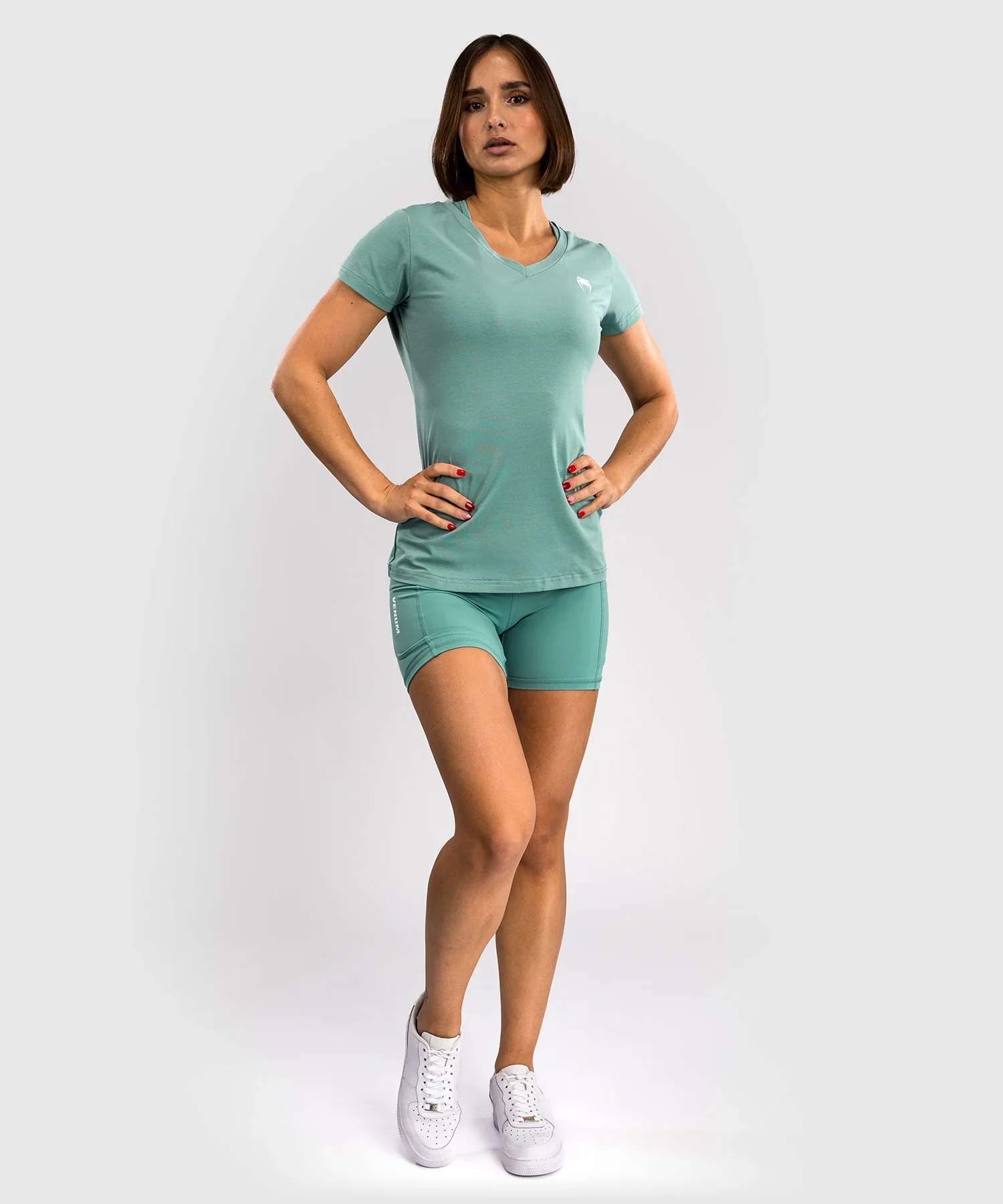 Venum T-shirt Essential Dames Aqua Green - Image 2