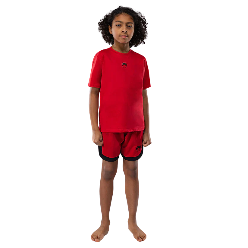 Venum T-Shirt Contender Kids Cherry Red