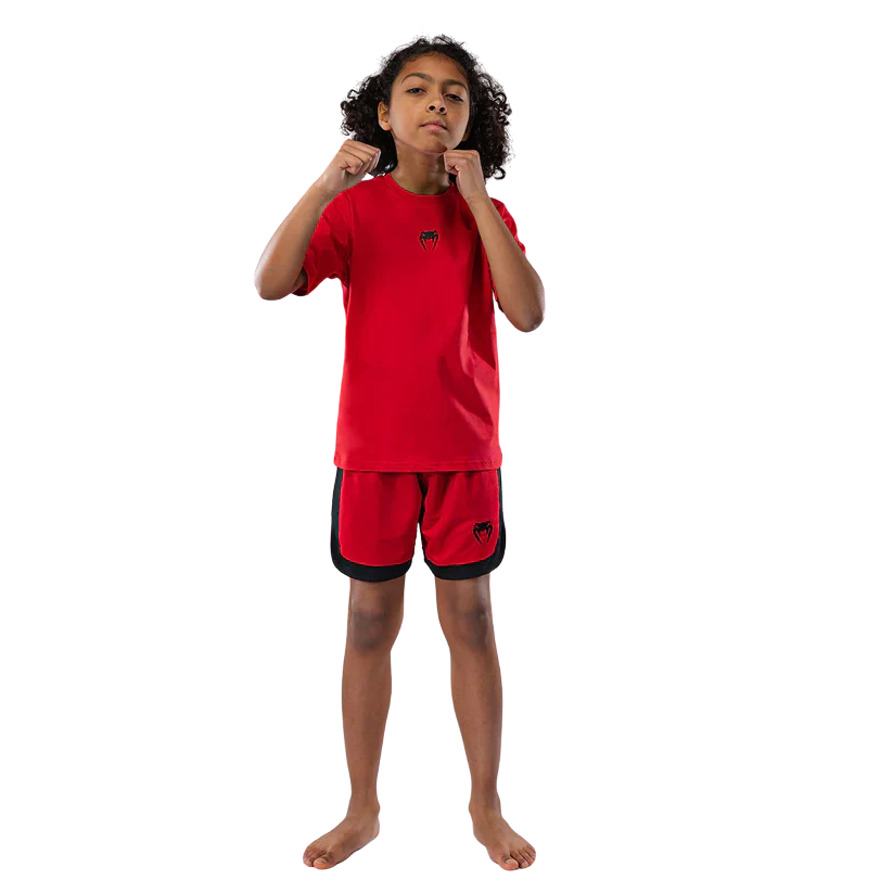 Venum T-Shirt Contender Kids Cherry Red - Image 2