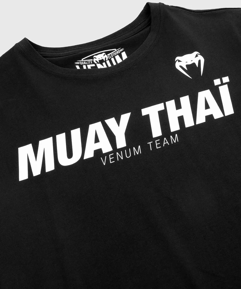 Venum T-Shirt Muay Thai VT Zwart/Wit - Image 4