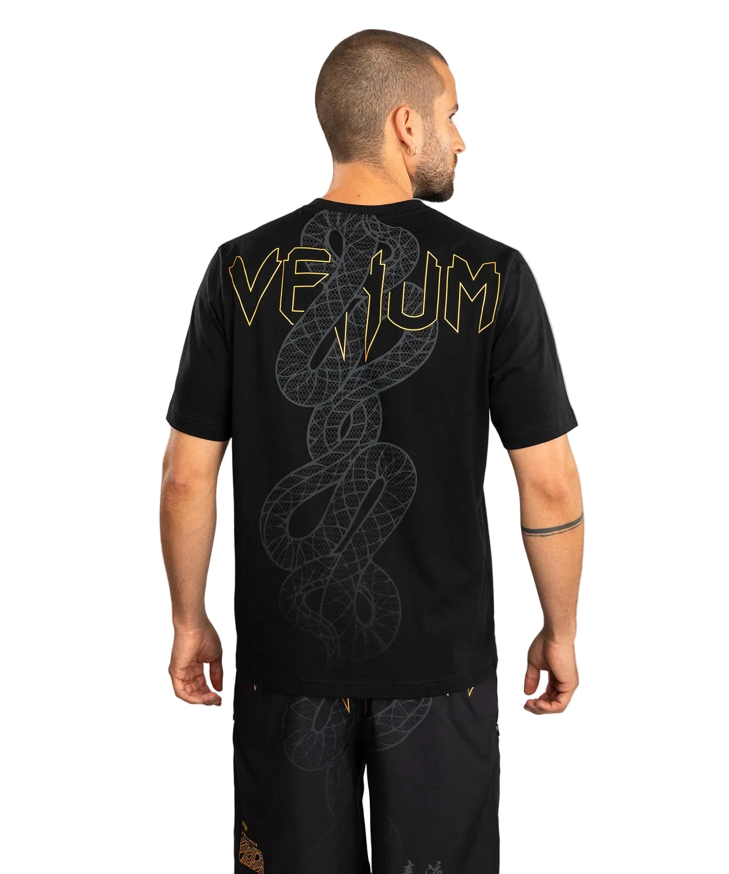 Venum T-shirt Serpenti Zwart/Zilver/Goud - Image 2