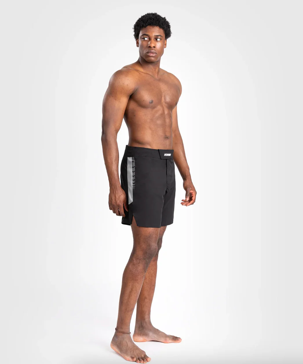 Venum Fightshort Tempest Zwart/Grijs - Image 2