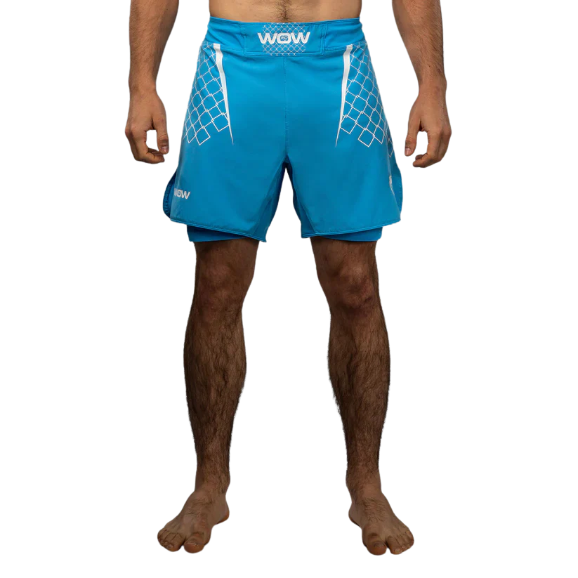 Venum X WOW FC Fightshort Oceaan Blauw