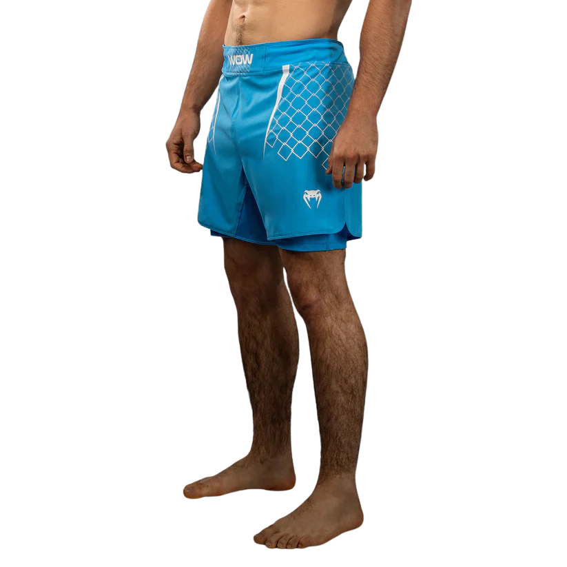 Venum X WOW FC Fightshort Oceaan Blauw - Image 8