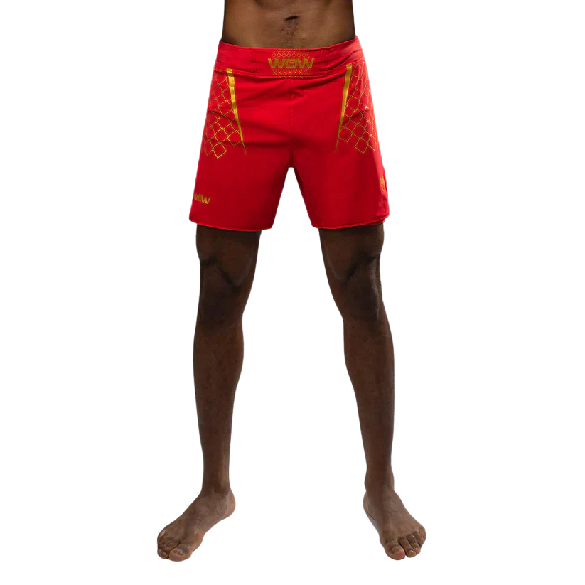 Venum X WOW FC Fightshort Vurend Rood