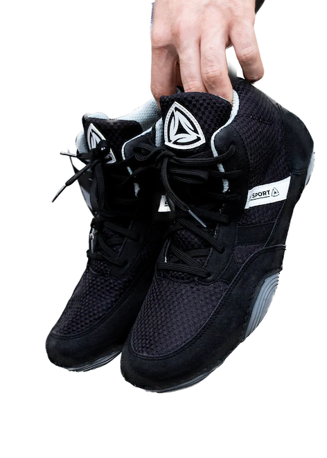 LA Sport Worstelschoenen Zwart - Image 4