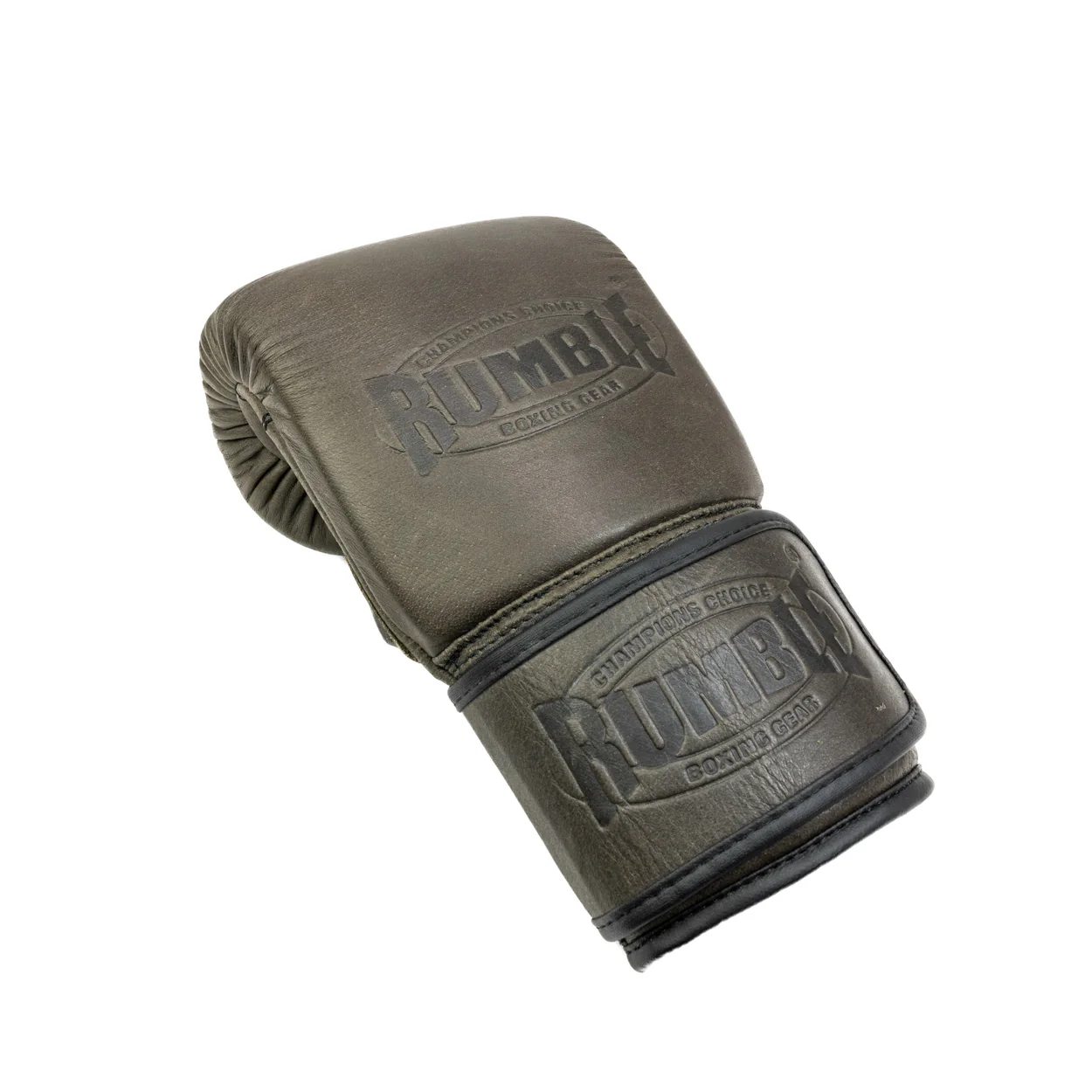 Rumble Zakhandschoenen Leer Retro - Image 4