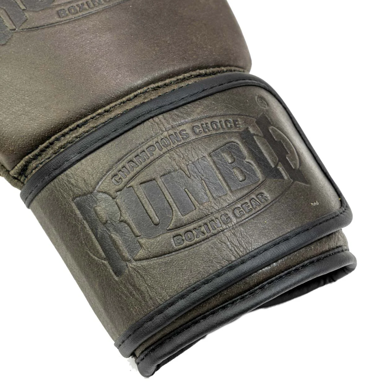 Rumble Zakhandschoenen Leer Retro - Image 5