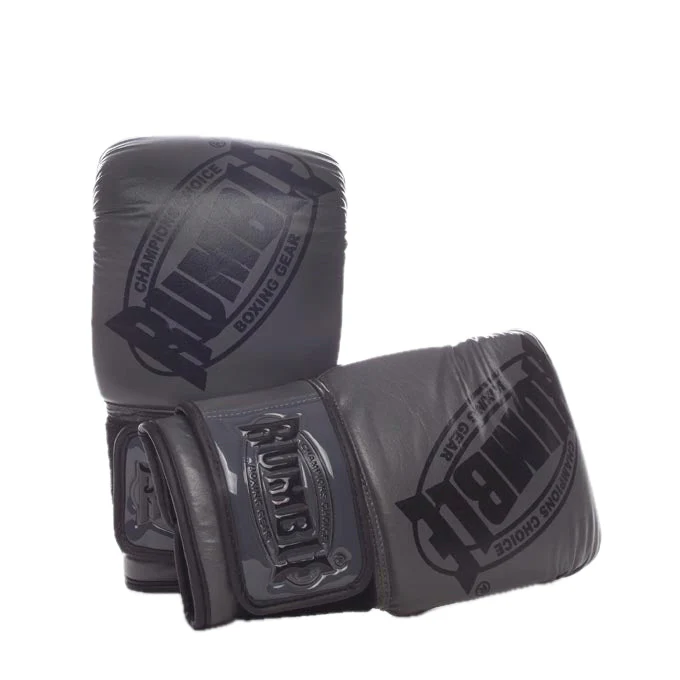 Rumble Zakhandschoenen Leer Winner Grijs-Zwart