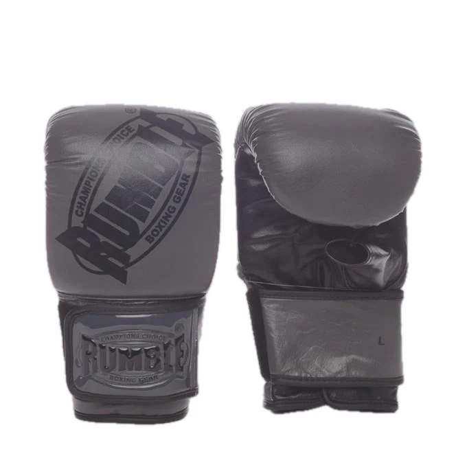 Rumble Zakhandschoenen Leer Winner Grijs-Zwart - Image 2