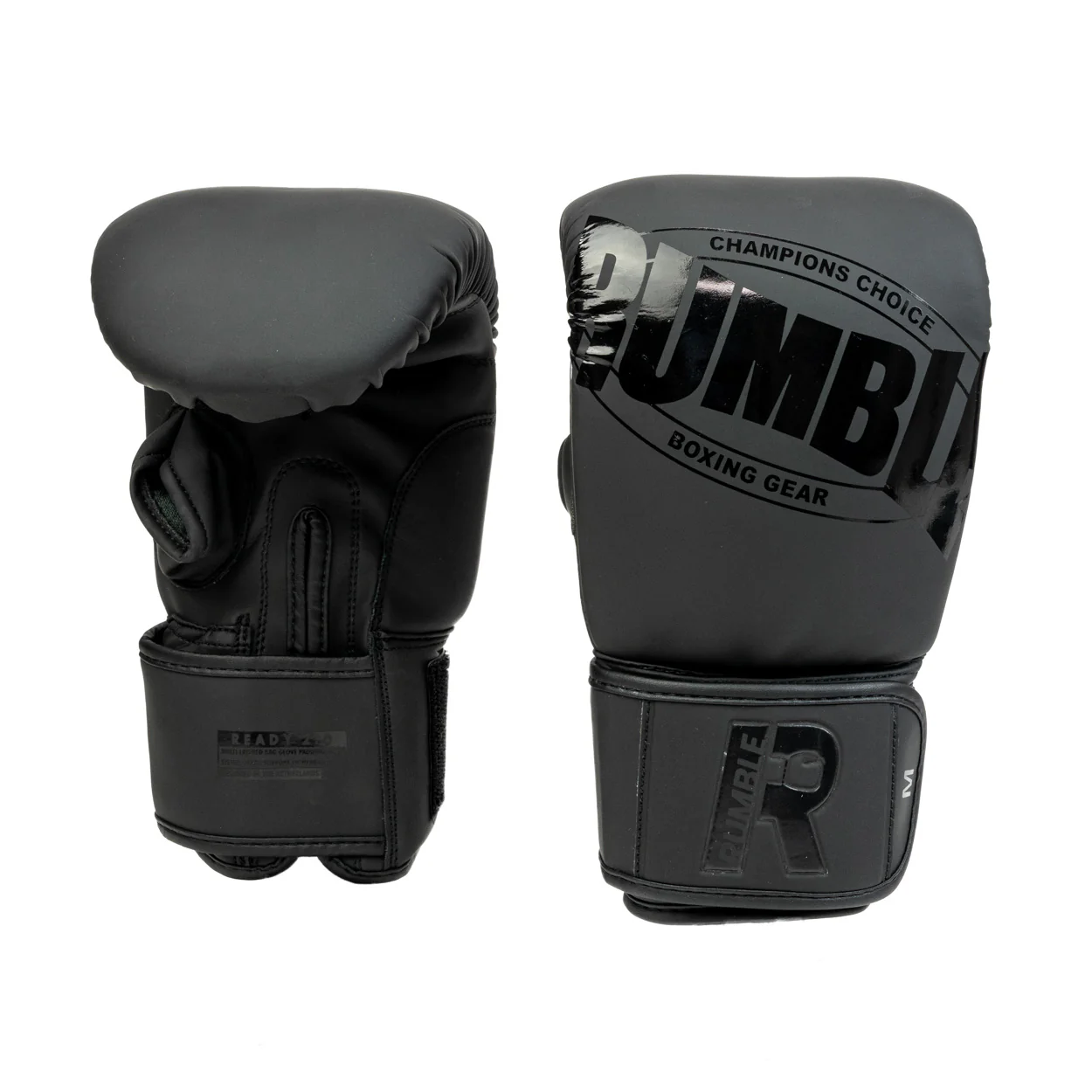 Rumble Zakhandschoenen Ready 2.0 PU Zwart