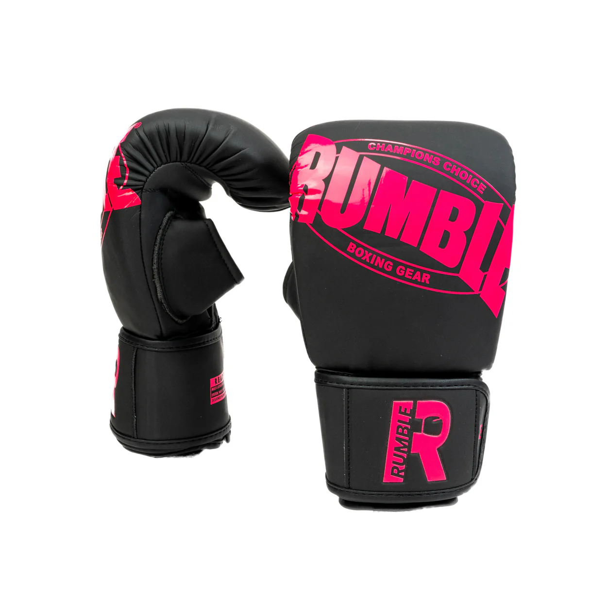 Rumble Zakhandschoenen Ready 2.0 PU Zwart/Roze - Image 2